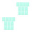 20Pièces Plaques PVC Vert Clair Correction Diffusion 5
