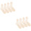 8 Pcs Wood Sock Blockers For Knitting Sock Forms And Diy Models 8