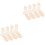 8 Pcs Wood Sock Blockers For Knitting Sock Forms And Diy Models 5