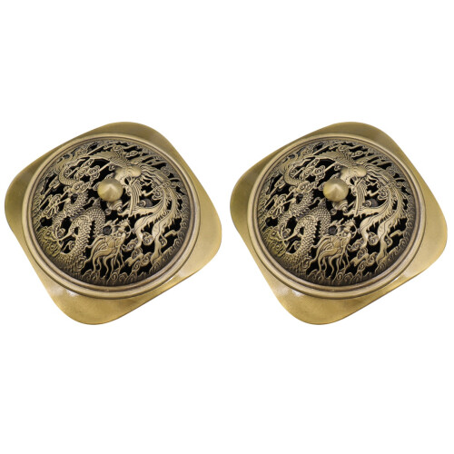 2Pcs Coil Incense Burner Multifunction Holder Desk Decor 1