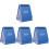 4Pcs Desktop Month Calendar Stand For Office Table 2024 Mini 4