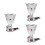 3Pcs Electric Incense Burner Plug-In Table Centerpiece Plug 5