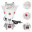 3Pcs Electric Incense Burner Plug-In Table Centerpiece Plug 9