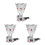 3Pcs Electric Incense Burner Plug-In Table Centerpiece Plug 4