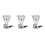 3Pcs Electric Incense Burner Plug-In Table Centerpiece Plug 8