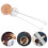 Coffee Stirrer Tamper Mit Holzgriff Für Espresso 6