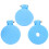 12 Pcs Plastic Donut Molds For Baking - Non-Stick Reusable Round Pan 2
