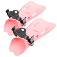 1 paar plastic snorkelvinnen voor zwembadtraining