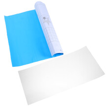 2 water effect vloerplank stickers met kleefachterkant voor poppenhuis