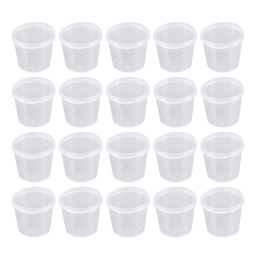 50 25 Ml Wegwerp Plastic Portie Beker Met
