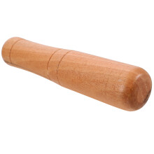 Natuurlijke Houten Stamper Met Lange Handvat En Ergonomisch Ontwerp