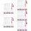 200 Pcs Clear Acrylic Blank Bookmarks With Tassels For Diy 10