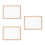 3Pcs Wooden Paper Making Screen Mould Frame For Diy Craft 5