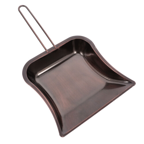 5Pcs Mini Stainless Steel Dustpan With Long Handle For Workshop Garage 2