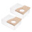 4 Pcs Wear-Resistant Transparent Chinchilla Bath Containers 10