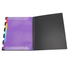 2Pcs Durable Plastic Music Folder A4 Sheet Note Storage Organizer