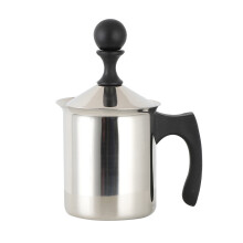 3Pcs Manual Milk Creamer Hand Pump Frother For Cappuccino Latte Coffee