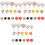 48 Pcs Silicone Toe Separators For Pedicure And Nail Polish 8
