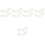 5 Pairs Crochet Sock DIY Molds Acrylic Stocking Display 6