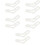 5 Pairs Crochet Sock DIY Molds Acrylic Stocking Display 9