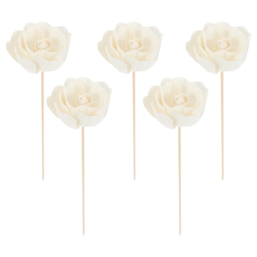 5 Gewellte Rattanstäbchen Für Aromaöldiffusor 2