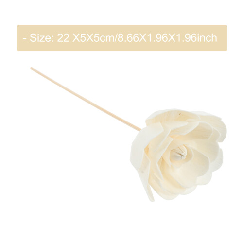 5 Gewellte Rattanstäbchen Für Aromaöldiffusor 1