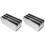2Pcs Magnetic Cutter Base Multi-Slots Stainless Steel Holder 2