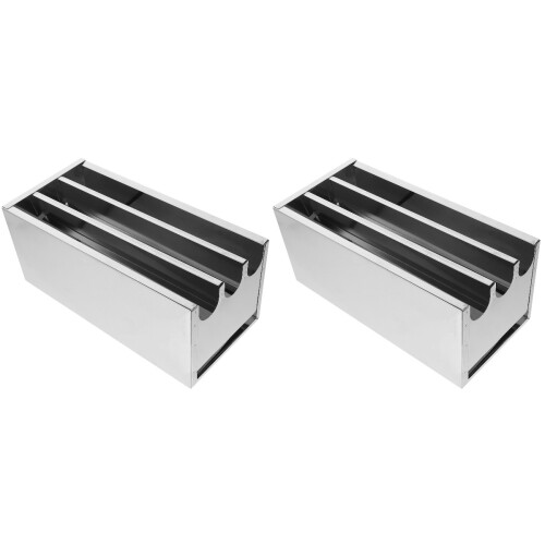 2Pcs Magnetic Cutter Base Multi-Slots Stainless Steel Holder 1