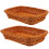4 Pcs Plastic Square Countertop Basket For Bread Proofing 3