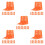 500 Pcs Bee Queen Cage Beekeeping Cell Cups Hive Tool Set 8