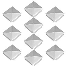 40 Pcs Stainless Steel End Caps For Tool-Free Installation