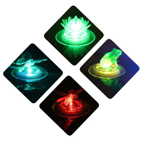 4 Unidades Solar Led Para Piscina 1