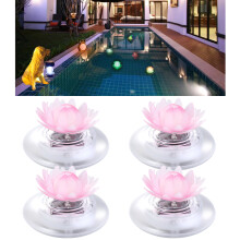 4 Unidades Solar Led Para Piscina