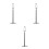 3 Pcs Barbell Slice Weight Rod Durable Tray For Home Exercise 10