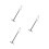 3 Pcs Barbell Slice Weight Rod Durable Tray For Home Exercise 4