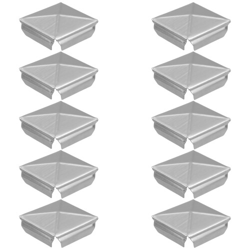 40 Pcs Stainless Steel End Caps For Tool-Free Installation 2