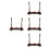 4Pcs Multi-Layer Flute Display Rack Stand For Flute And Piccolo 6