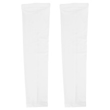 1 Pair Ice Silk UV Protection Arm Sleeve For Outdoor Sports White XL