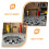 2 Pcs 13 Inch Wheel Cover Hubcap Decorative Set 7