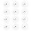 12 Pcs Self-Adhesive Hanging Nails Plastic Wall Hooks 4