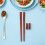 2Sets Traditionele Panda Eetstokjes Set Huiscadeau 7