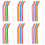 36 Pcs Silicone Reusable Straws For Drinks Tea Milk With Brush 3