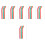 36 Pcs Silicone Reusable Straws For Drinks Tea Milk With Brush 5