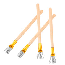 20 Pcs Pottery Wire Texture Brush - Wooden Handle Clay