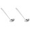 2Pcs Stainless Steel Soup Spoon For Hot Pot Kitchen Use 4