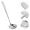 2Pcs Stainless Steel Soup Spoon For Hot Pot Kitchen Use 11
