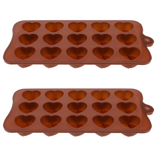 10 Pcs Diy Chocolate Silicone Mold Multi-Grid Candy Cookie Maker 2