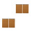 4 Pcs Coil Spiral A4 Notebook Drawing Pad 10