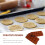 10 Pcs Diy Chocolate Silicone Mold Multi-Grid Candy Cookie Maker 10