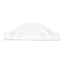 Beauty Salon Eyelash Tweezers Storage Display Rack 6 Hole Transparent